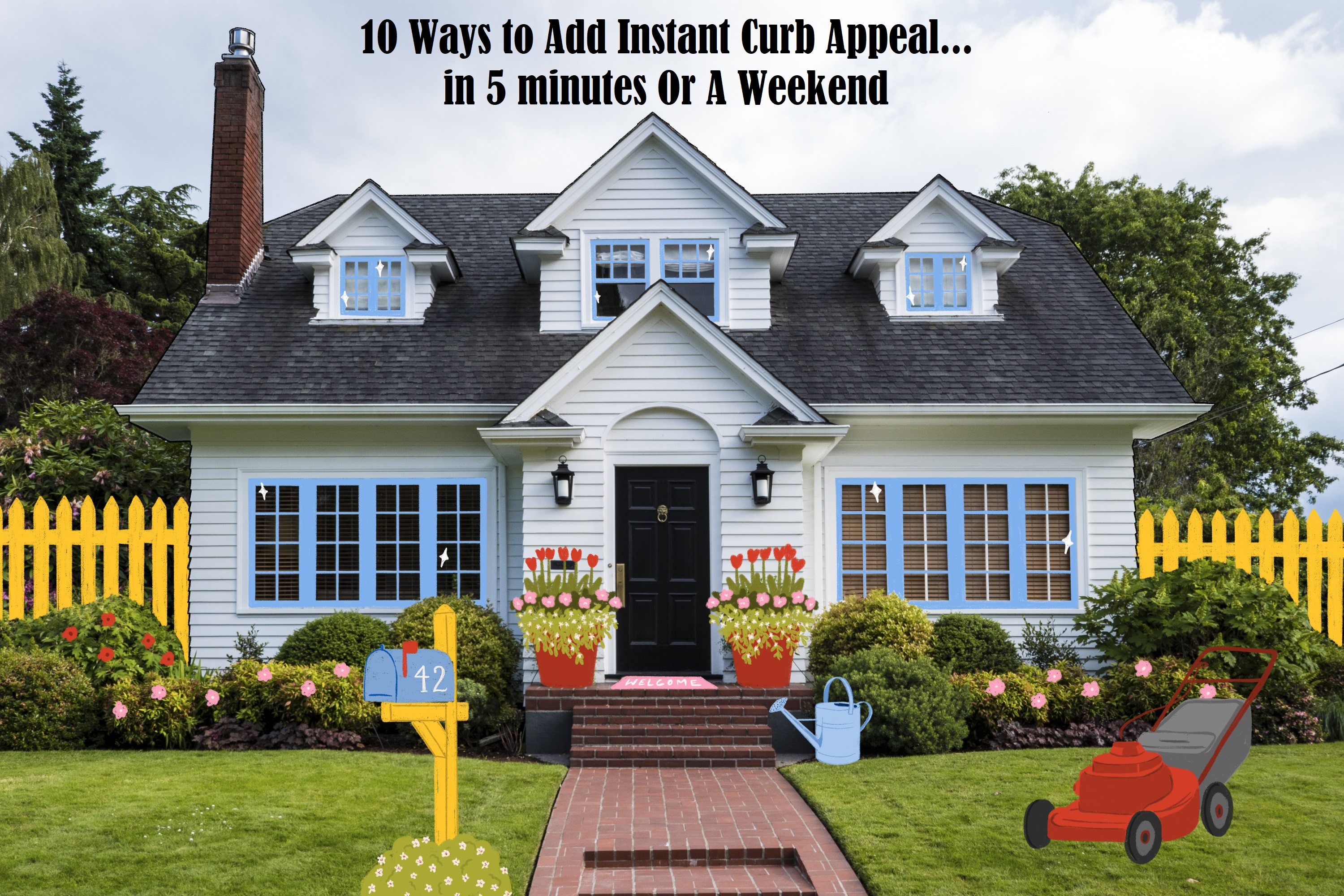 10 Fresh Ideas for Creating Curb Appeal - 5 Minute Jobs to Weekend Efforts